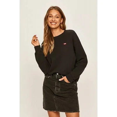 Sudadera Levi's Negra Mujer