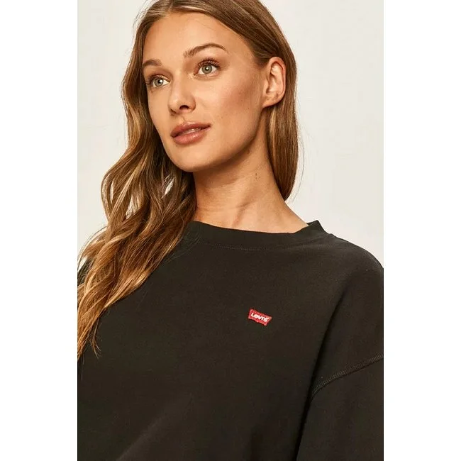 Sudadera Levi's Negra Mujer