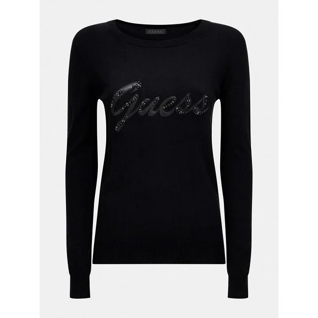 Sudadera Guess Negra Mujer