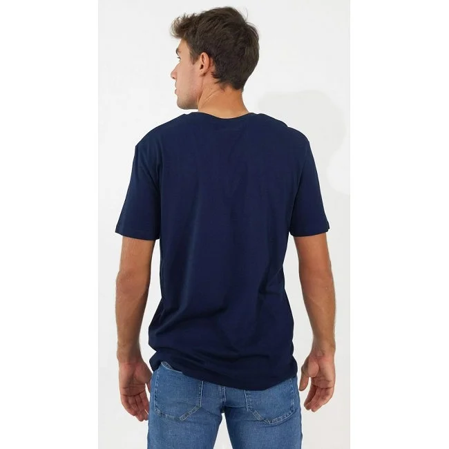 Camiseta Patadegallo Marino Hombre