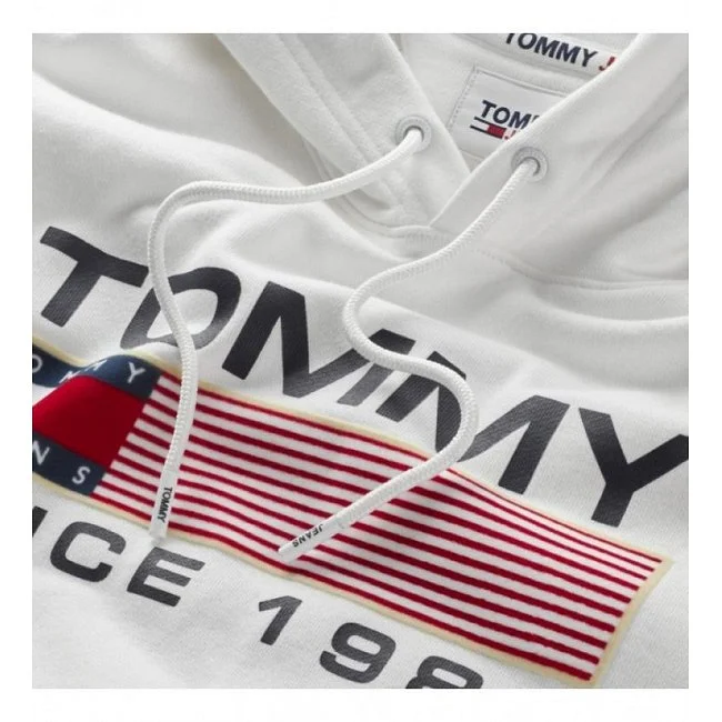 Sudadera Tommy Hilfiger Blanca Hombre