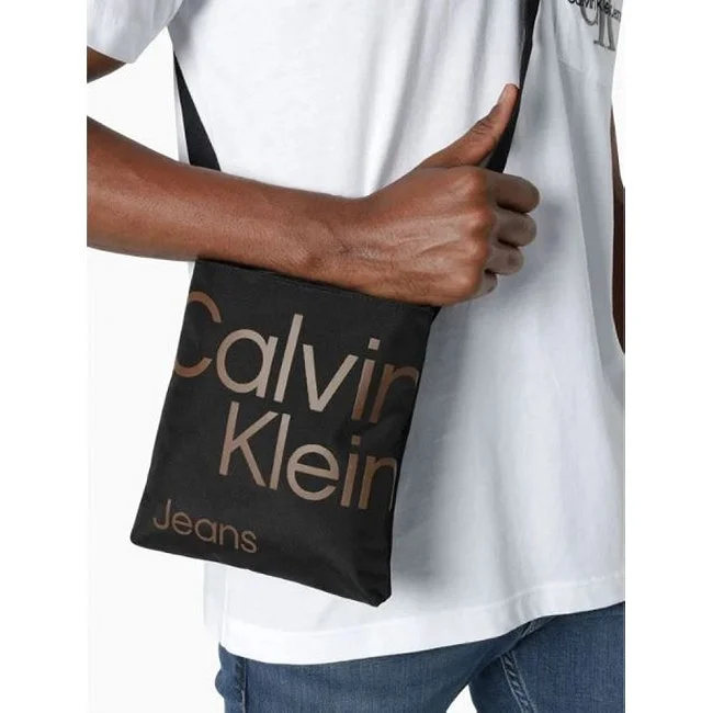 Bandolera Calvin Klein Negra Hombre