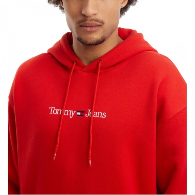 TOMMY HILFIGER DM0DM15688XNL Sudaderas Manga larga Sin capucha Hombre Rojo