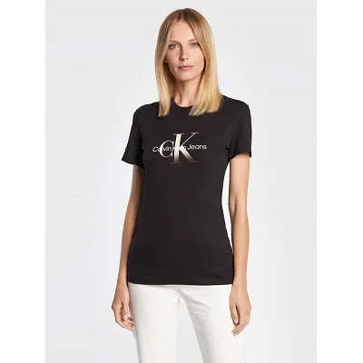 Camiseta Calvin Klein Negra...