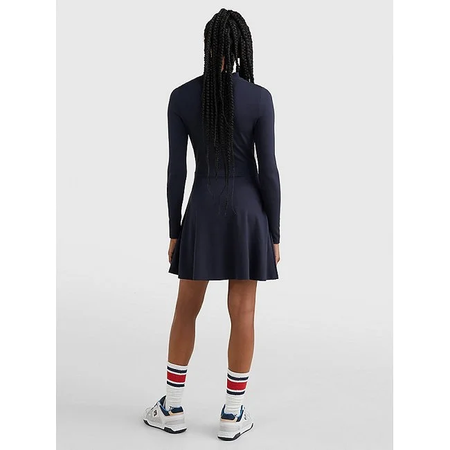 Vestido Tommy Hilfiger Azul Marino Mujer Vestido Tommy Hilfiger Azul Marino Mujer