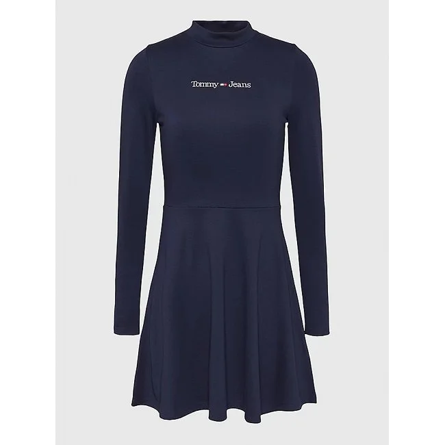 Vestido Tommy Hilfiger Azul Marino Mujer Vestido Tommy Hilfiger Azul Marino Mujer