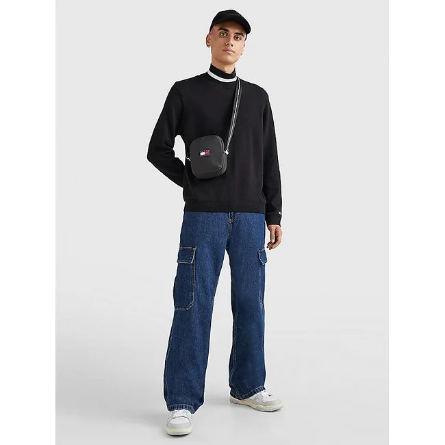 Bandolera Tommy Hilfiger Negra Hombre Bandolera Tommy Hilfiger Negra Hombre