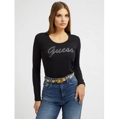 Camiseta Guess Negra Mujer 2