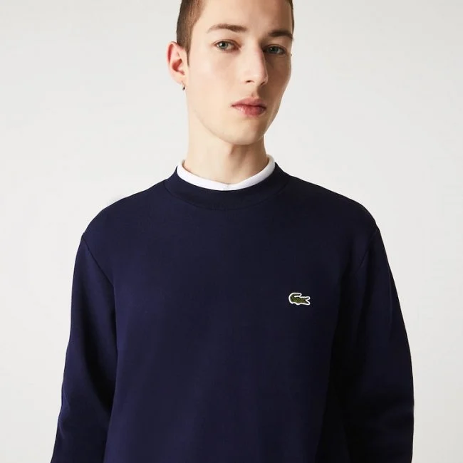 Sudadera Lacoste Hombre Marino