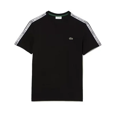 Camiseta Lacoste Hombre Negra