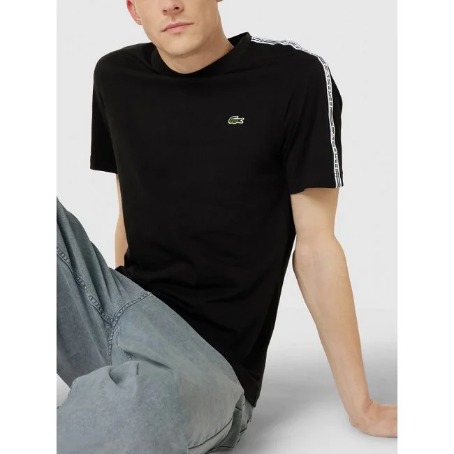 Camiseta Lacoste Hombre Negra