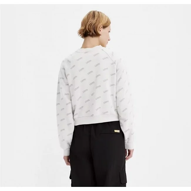 Sudadera Levi's Blanca Mujer