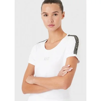 Camiseta Armani Blanca Mujer 2