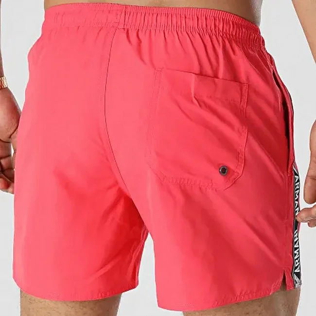 Bañador Armani Rojo Hombre