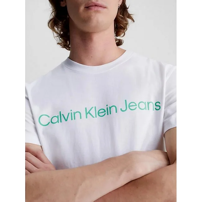 Camiseta Calvin Klein Blanca Hombre