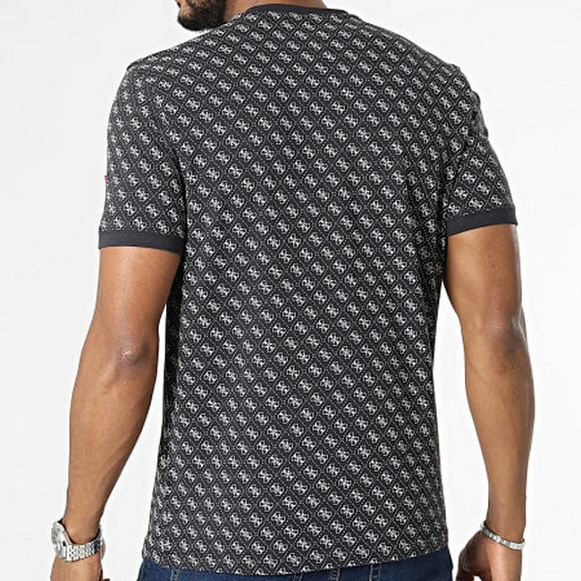 Camiseta Guess Hombre Negra