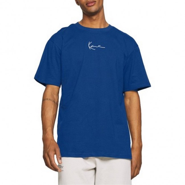 Camiseta Karl Kani Azul Logo Pequeño