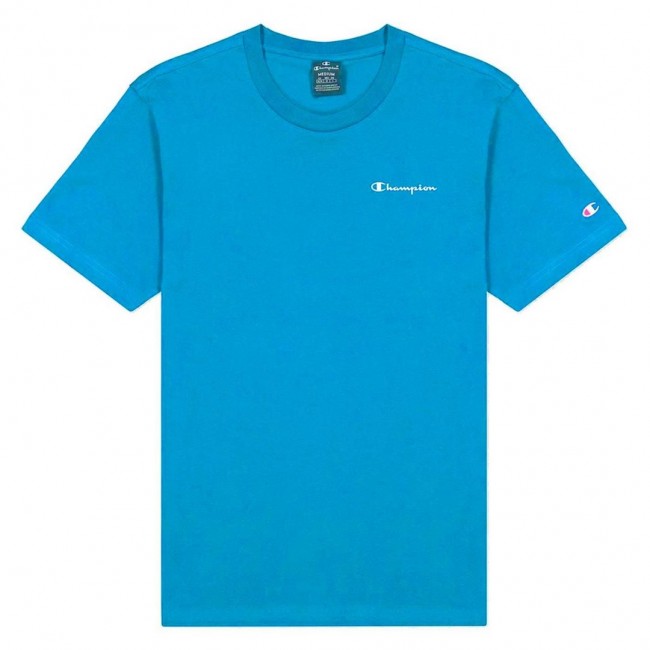 Camiseta Champion Azul Logo Pequeño