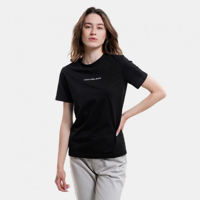 Camiseta Calvin Klein Negra Logo Pequeño
