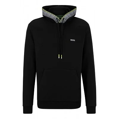 Sudadera Boss Negra Hombre