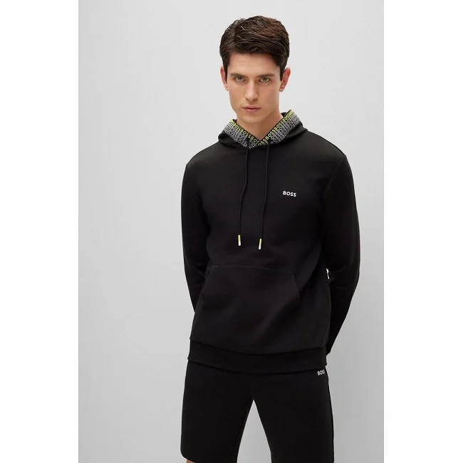 Sudadera Boss Negra Hombre