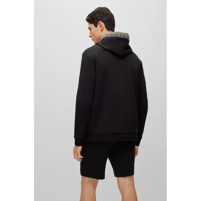 Sudadera Boss Negra Hombre