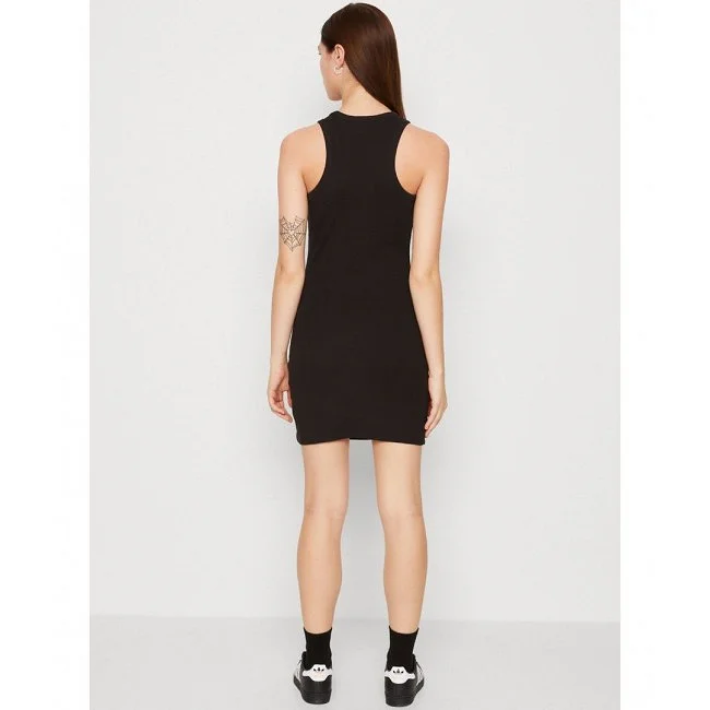 Vestido Tommy Hilfiger Negro Mujer Vestido Tommy Hilfiger Negro Mujer