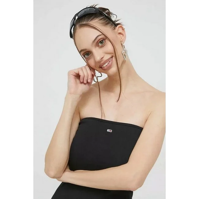 Vestido Tommy Hilfiger Negro Mujer