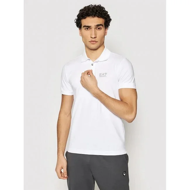 Polo Armani Blanco Hombre