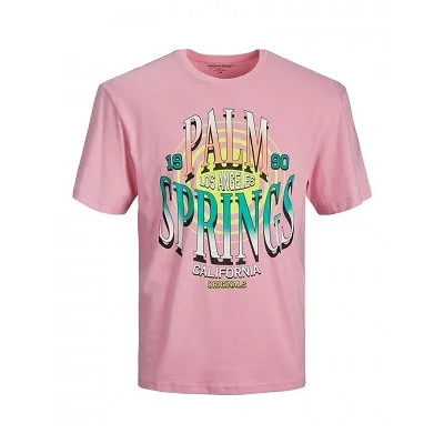 Camiseta Jack & Jones Rosa...