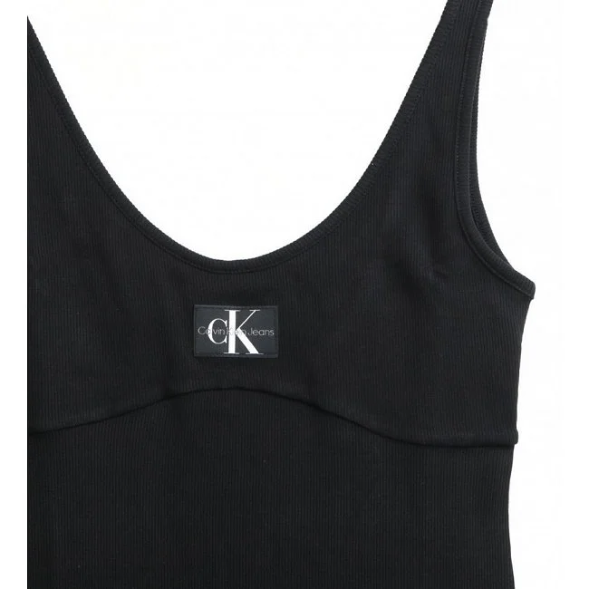 Vestido Calvin Klein Negra Mujer