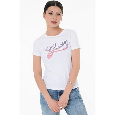 Camiseta Guess Blanca Mujer