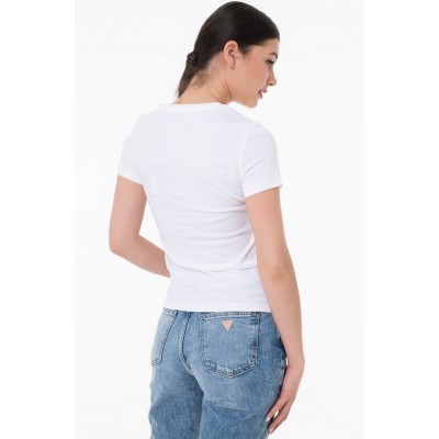 Camiseta Guess Blanca Mujer 2