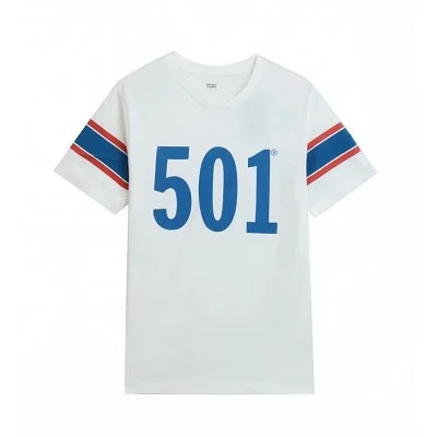 Camiseta Levis Hombre Blanca