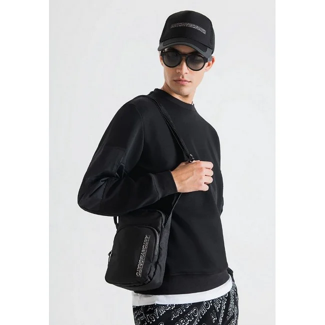 Bandolera Antony Morato Negra Hombre