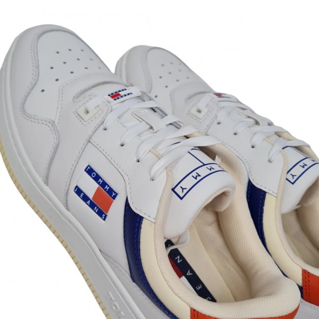 Zapatillas Tommy Hilfiger Blancas y Rojas