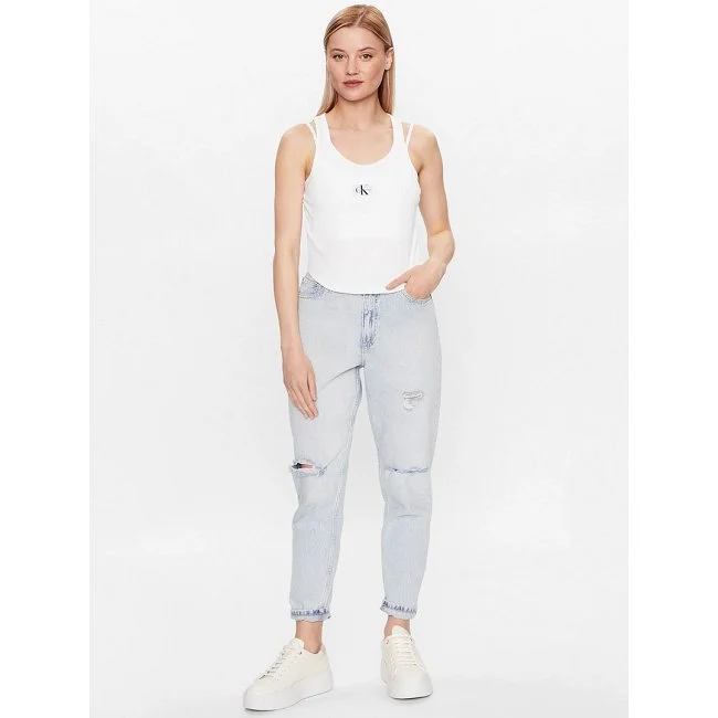 Camiseta Calvin Klein Blanca Mujer