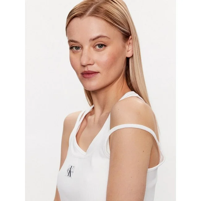 Camiseta Calvin Klein Blanca Mujer