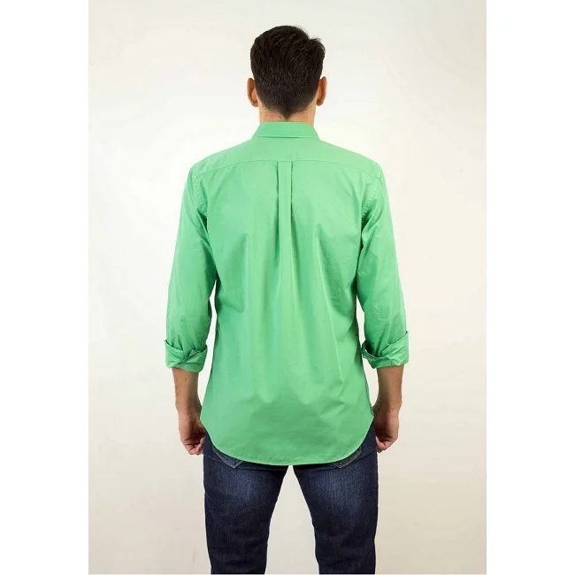 Camisa Patadegallo Verde Hombre