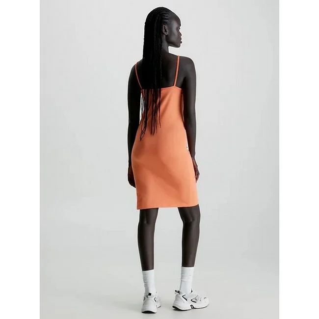 Vestido Calvin Klein Naranja Mujer