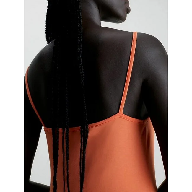 Vestido Calvin Klein Naranja Mujer