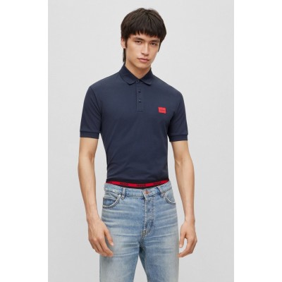 Polo Hugo Hombre Azul Marino 2
