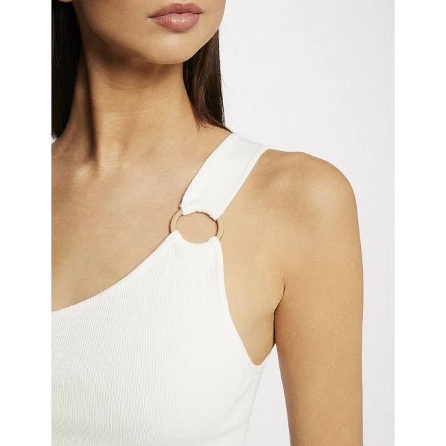 Camiseta Morgan Blanca Mujer