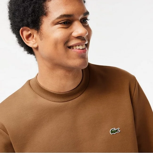 Sudadera Lacoste Marrón Hombre