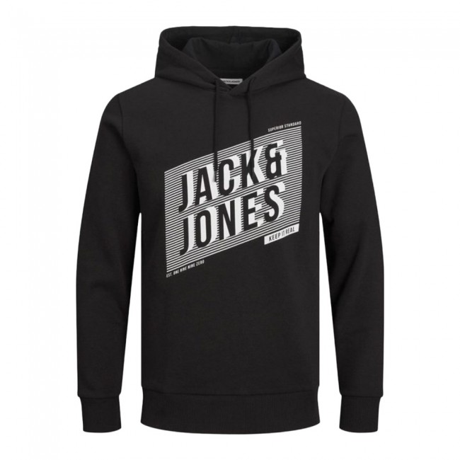 Sudadera Jack & Jones Negra Logo...