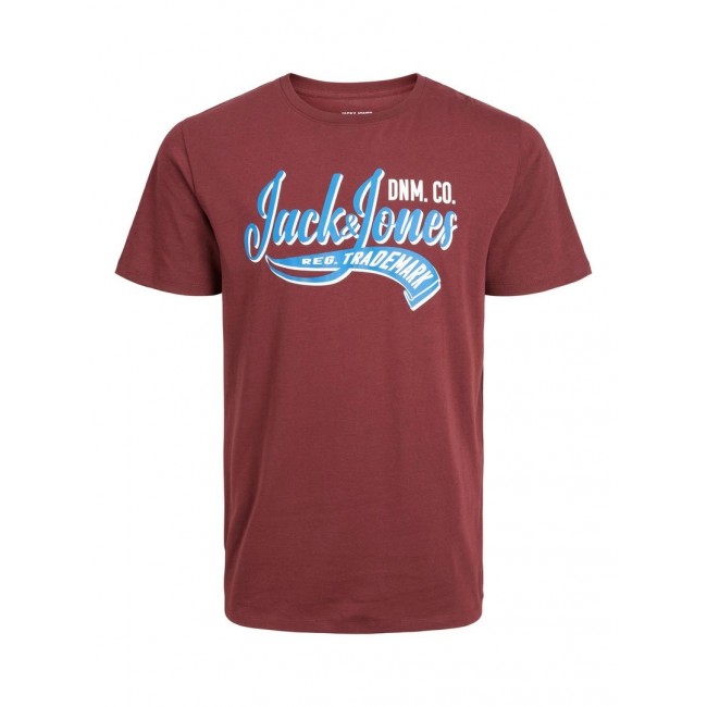 Camiseta Jack & Jones Burdeos Logo...