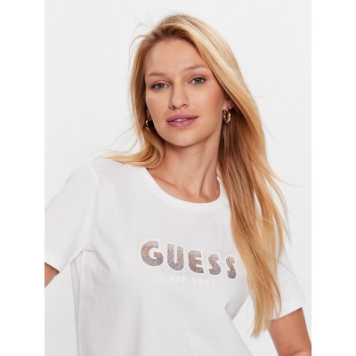 Camiseta Guess Blanca Mujer 2
