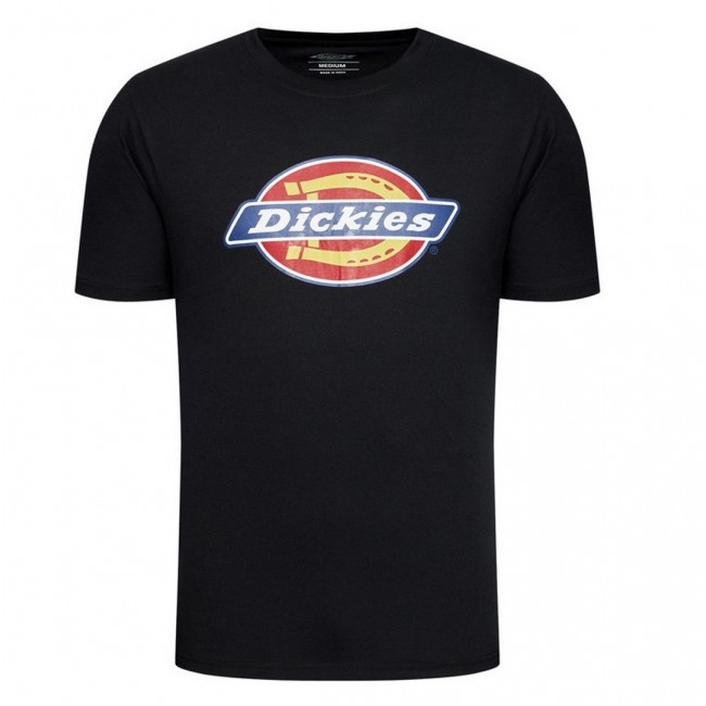 Camiseta Dickies Negra Logo Frontal