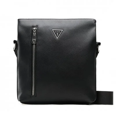 Bandolera Guess Negra Hombre