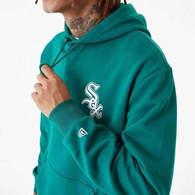 Sudadera New Era Verde Hombre